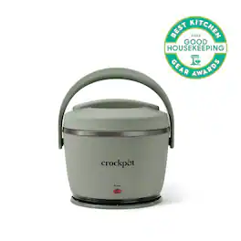 Crockpot - Lunch Crock On-The-Go Personal Food Warmer - Mushroom Green