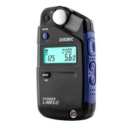 Sekonic - L-308X-U FLASHMATE Light Meter Runs on One AA Battery under EV5 PC