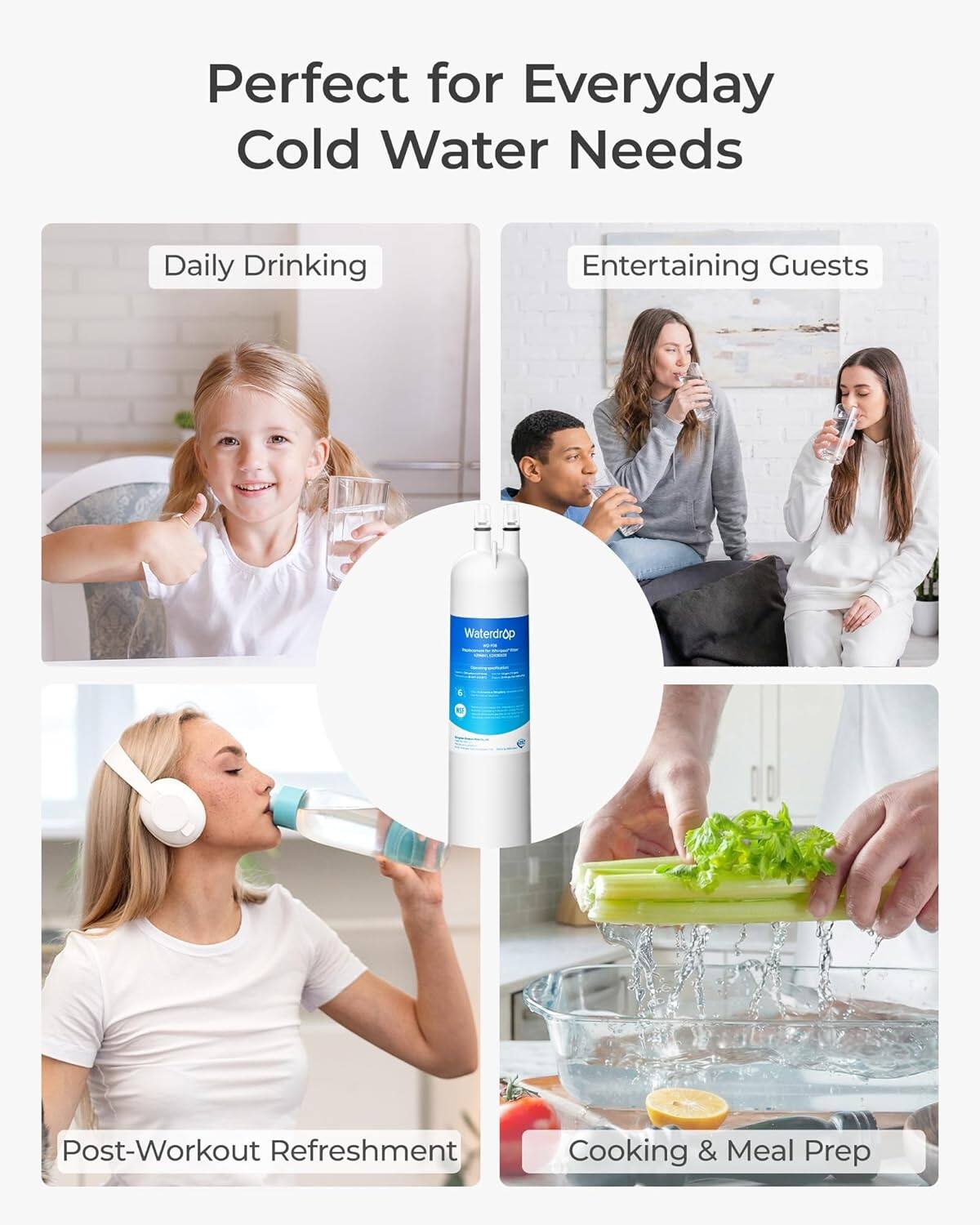 Perfect for Everyday Cold Water Needs

- Daily Drinking
- Entertaining Guests
- Post-Workout Refreshment
- Cooking & Meal Prep