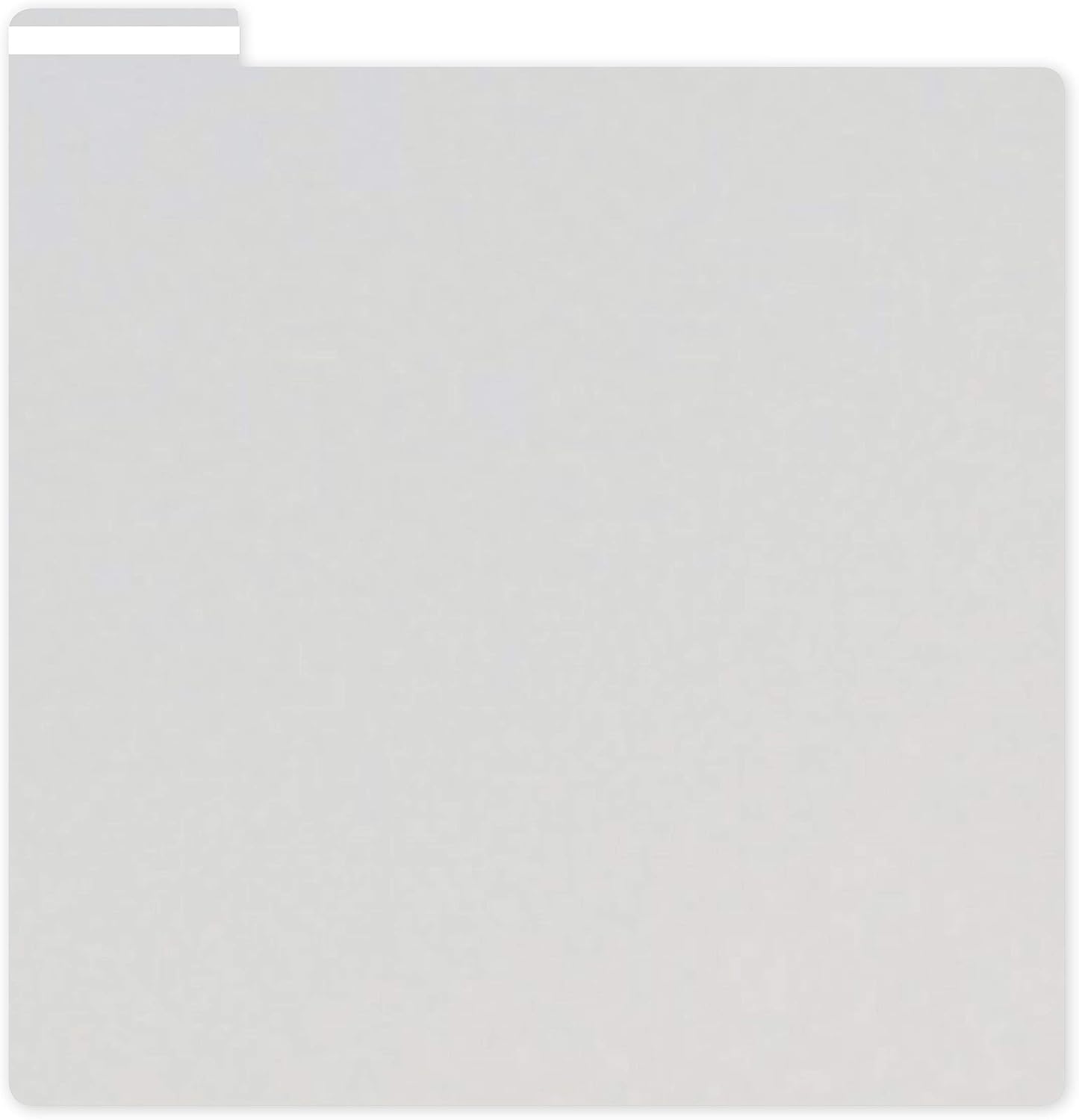 Angle. Glorious - GLORIOUS Vinyl Divider (Single, White) - White.