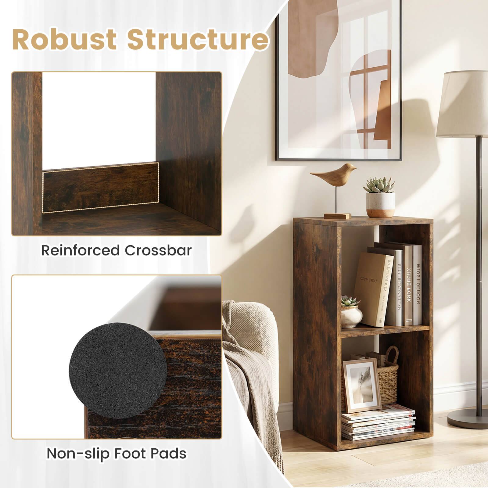 Robust Structure  
Reinforced Crossbar  
Non-slip Foot Pads