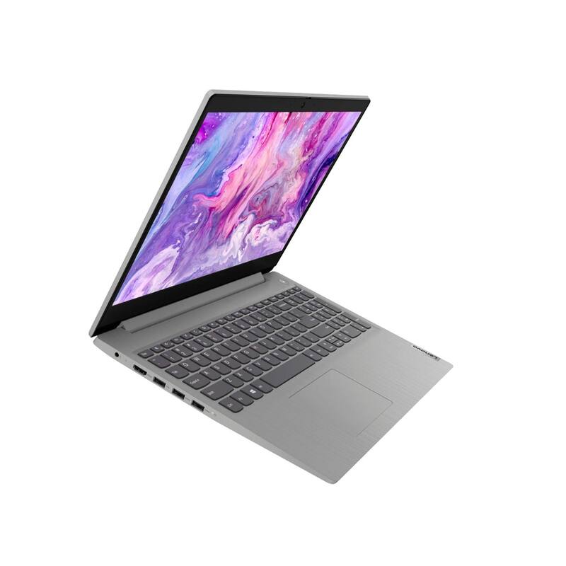 Alt View 2. Lenovo - Lenovo IdeaPad 3 15.6" HD Touch Laptop,Intel i5-1035G1,12GB RAM,Intel UHD GPU,256GB SSD+160GB Dock Set,Win 11 Pro,Grey - Grey.