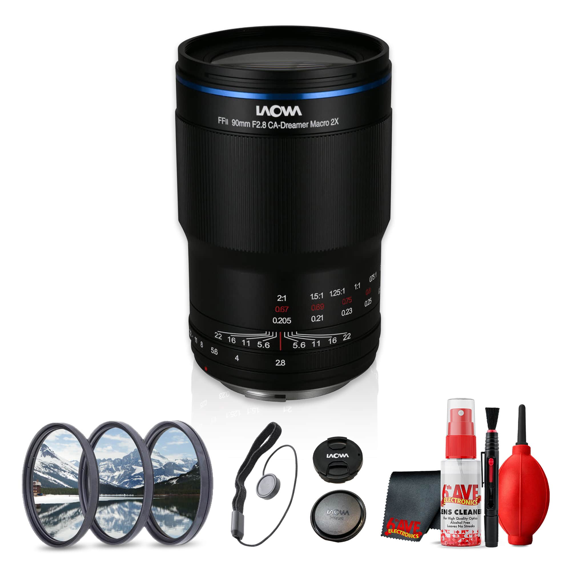 LAOWA - 90mm f/2.8 2X Ultra Macro APO Lens Canon RF Mount Bundle - Black price history on PriceWatchPro