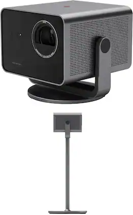 CINE-PLAY-1 Portable 4K UHD Smart Projector with a Leica CINE-PLAY-STAND Projector Stand (2025)
