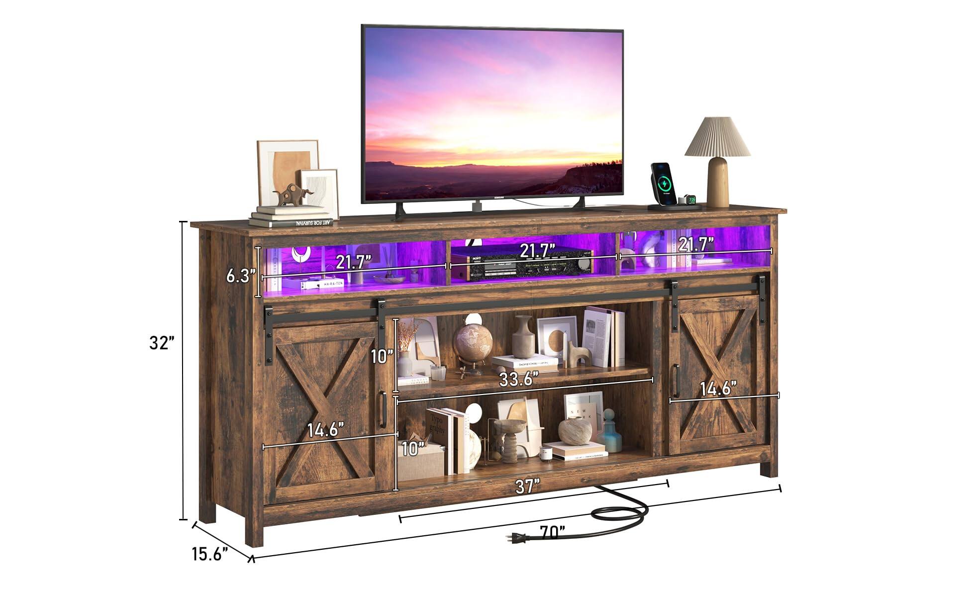 6.3"  
21.7"  
21.7"  
21.7"  
32"  
14.6"  
10"  
10"  
33.6"  
14.6"  
37"  
15.6"  
70"