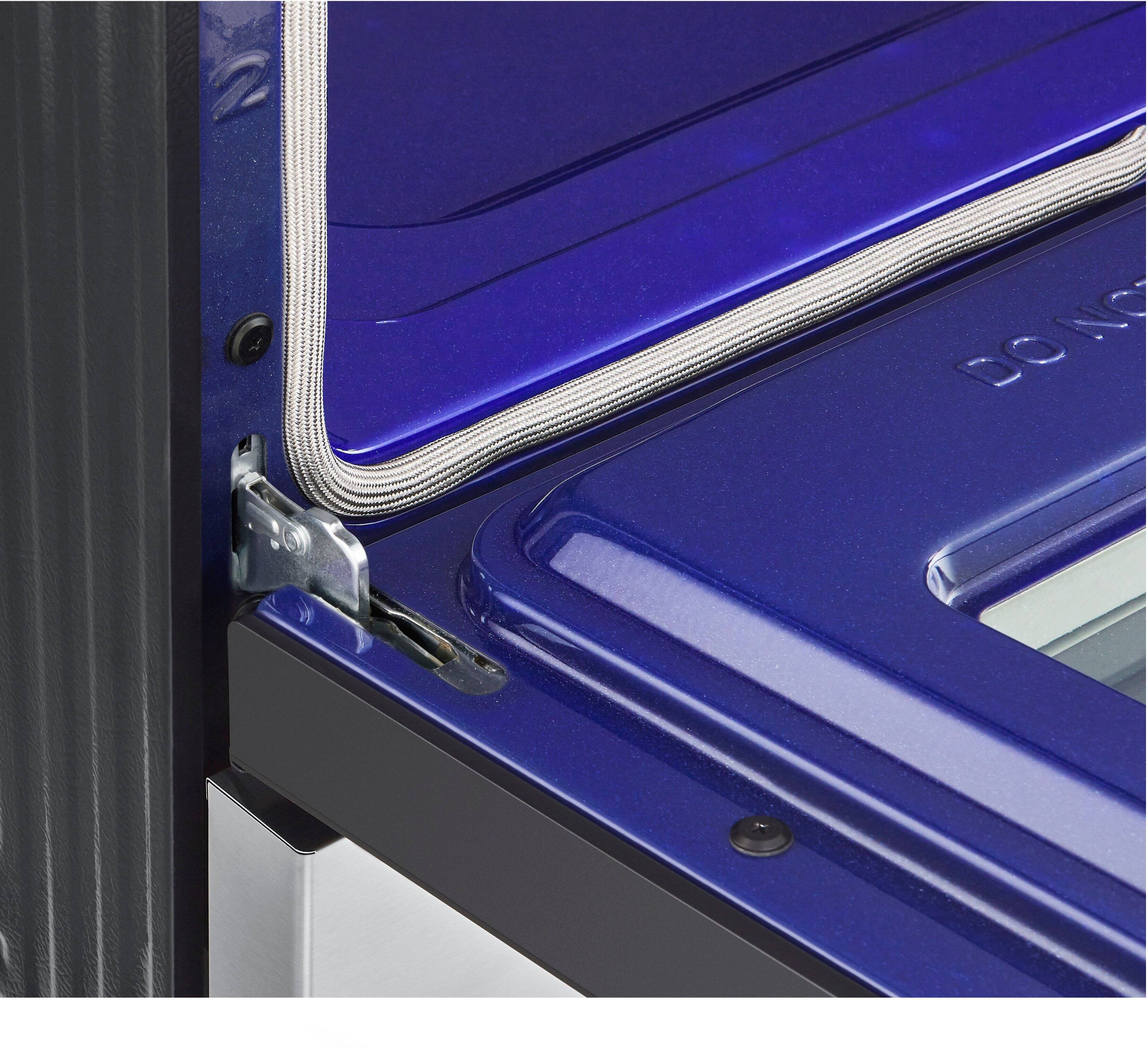 Alt View 16. LG - 6.3 Cu. Ft. Slide-In Electric True Convection Smart Range with Air Fry and Flex Control Knobs - PrintProof Stainless Steel.