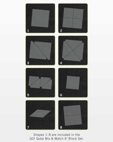 Shapes 1-8 are included in the GO! Qube Mix & Match 6" Block Set.
