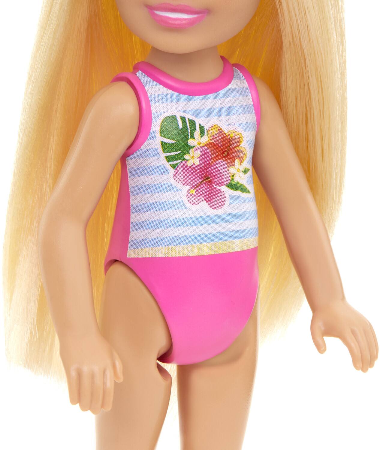 Alt View 4. Mattel - Barbie Chelsea Small Doll with Beach Swimsuit, Blonde   - COLLECTIBLES - Multicolor.