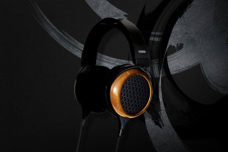 Left. Fostex - Fostex TH818 Premium Open-Back Dynamic Headphones - Brown.
