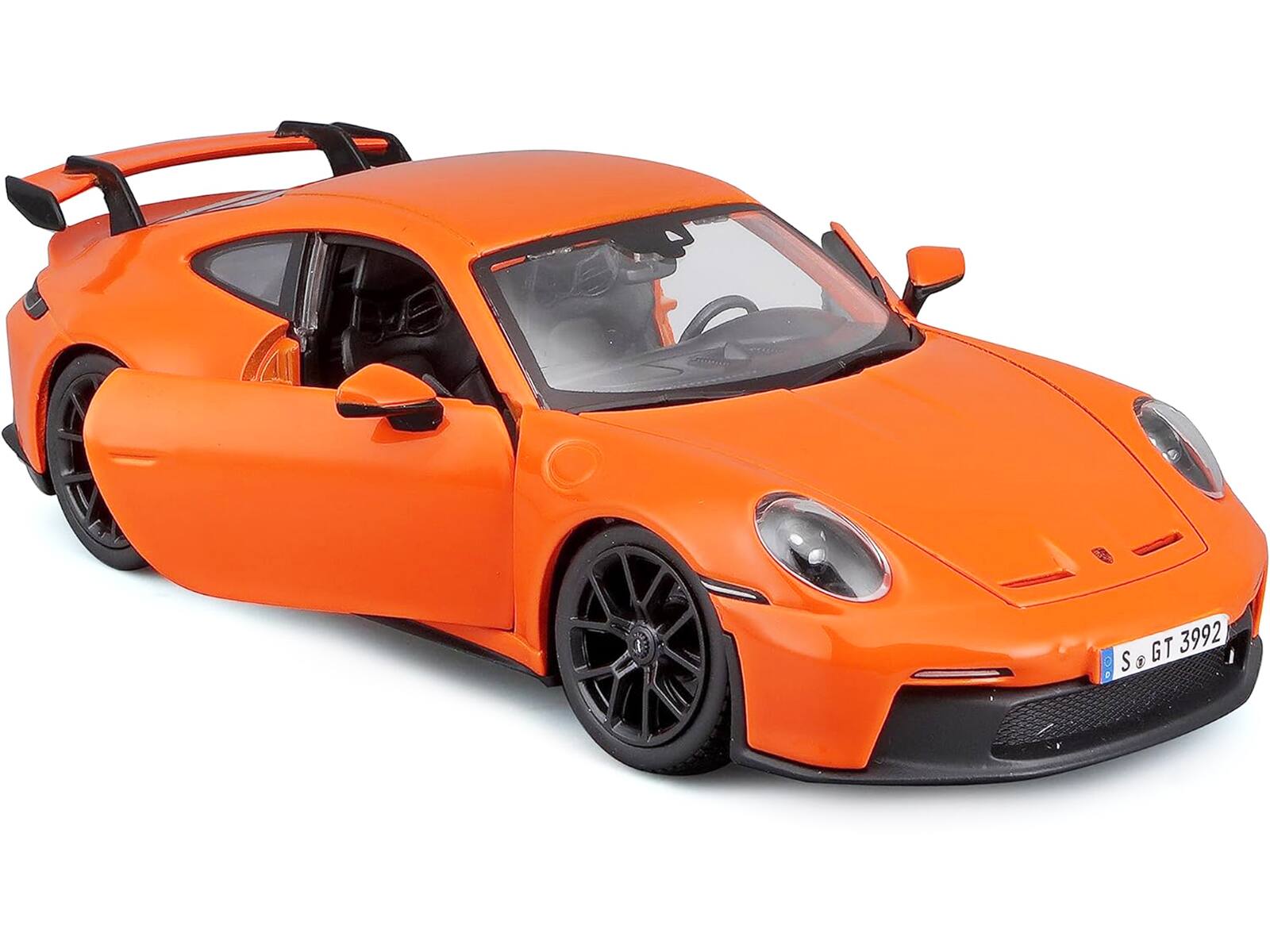 Angle. Bburago - Porsche 911 GT3 Orange 1/24 Diecast Model Car by Bburago - Orange.
