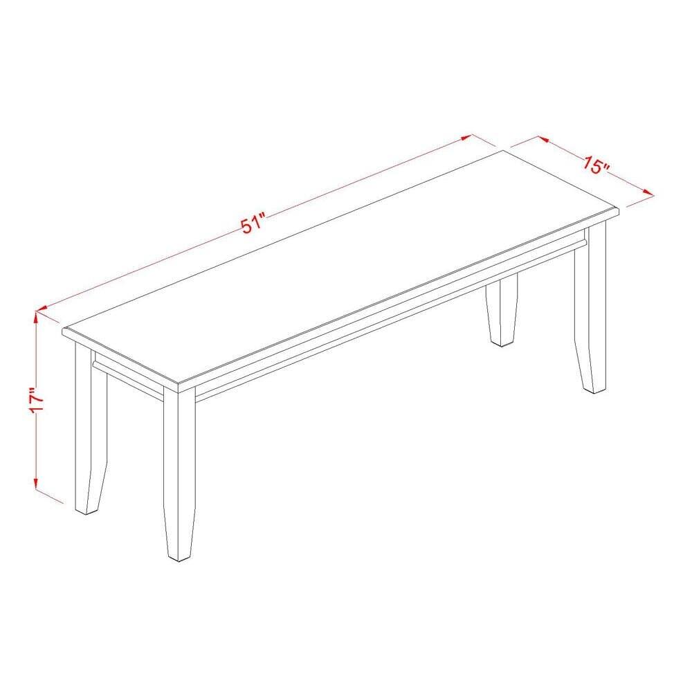 15" x 51" x 17"
