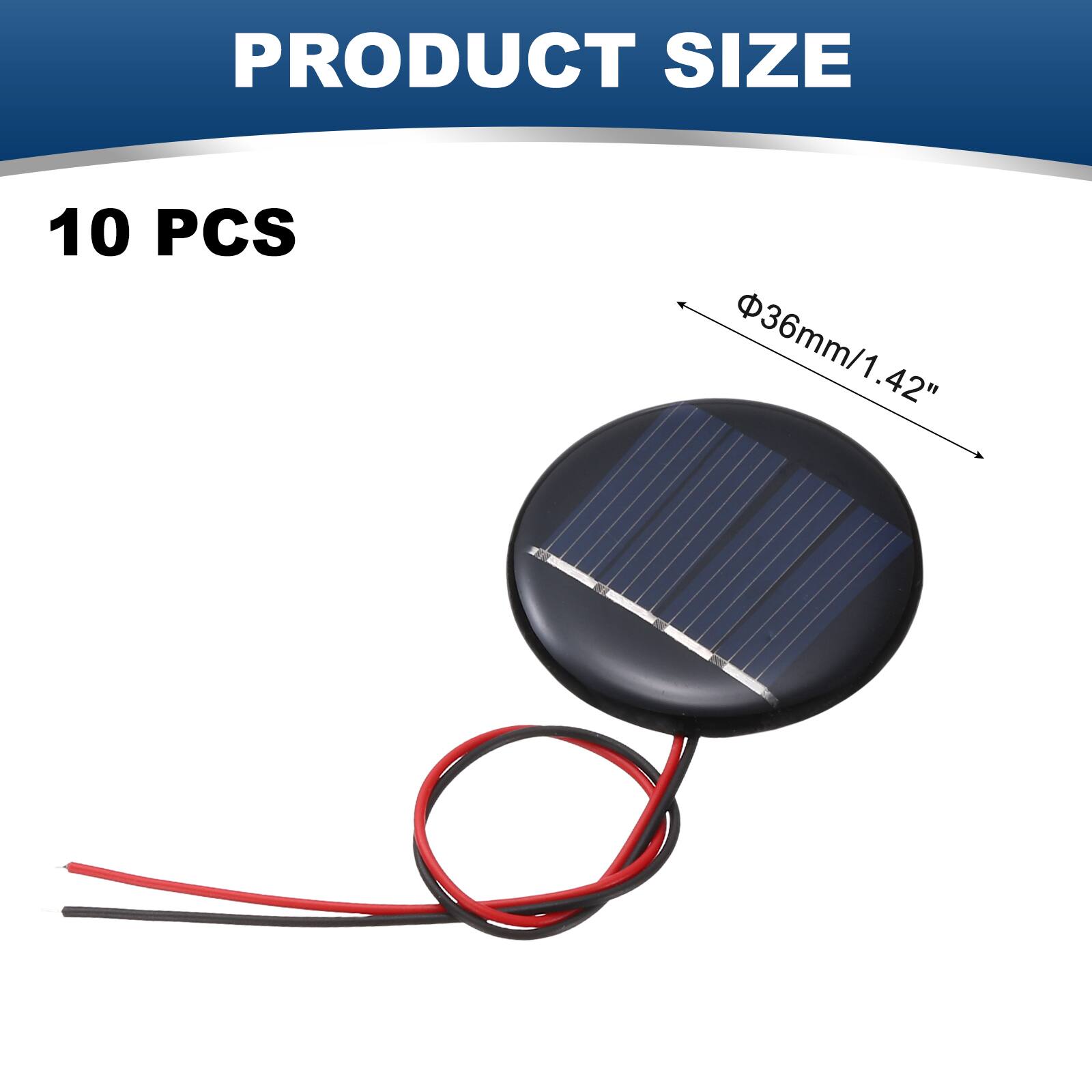 PRODUCT SIZE  
10 PCS  
36mm/1.42"