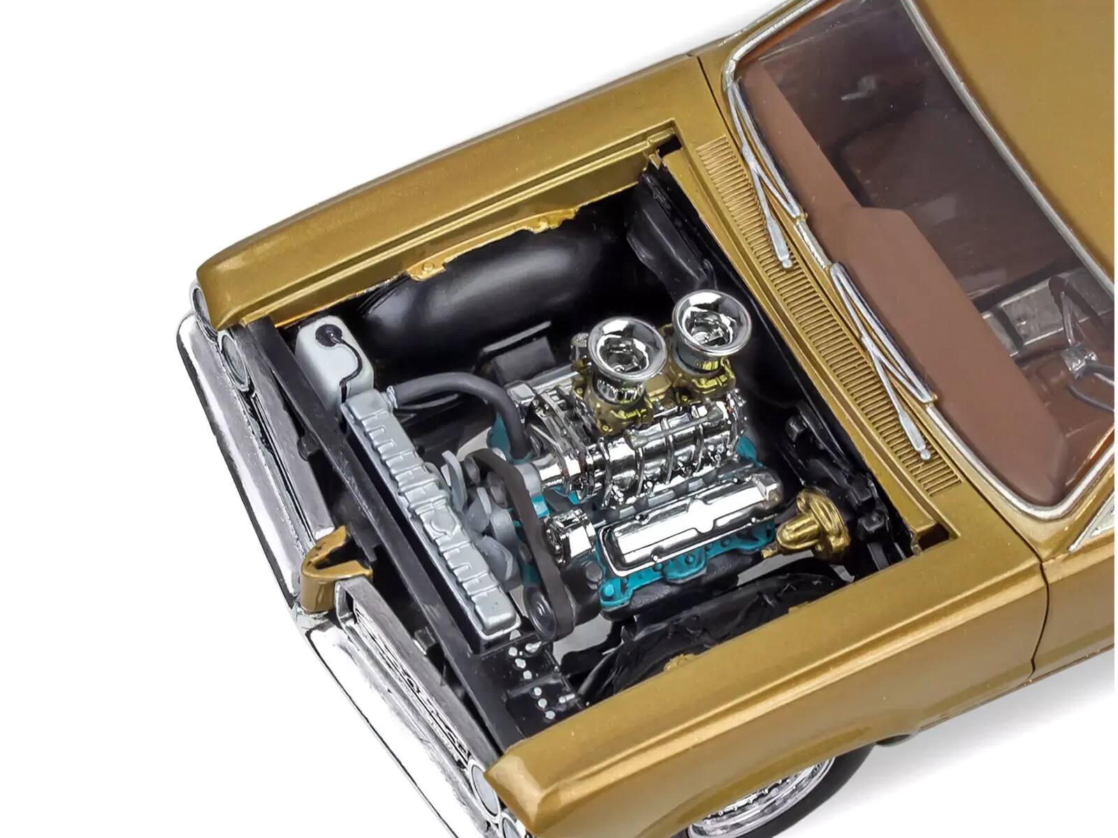 Alt View 1. Revell - Level 4 Model Kit 1964 Pontiac GTO 2-in-1 Kit 1/24 Scale Model by Revell - Multicolor.