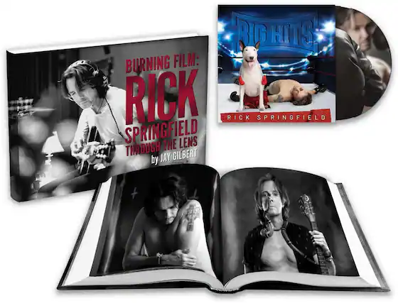 BURNING FILM:
RICK SPRINGFIELD
THROUGH THE LENS
by JAY GILBERT
BIG HITS
RICK SPRINGFIELD