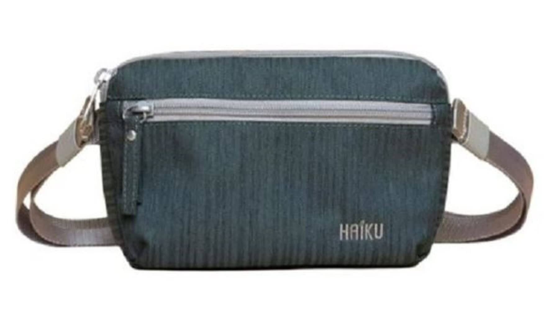 Front. Haiku - Haiku Hopper waistpack or crossbody sling - Deep Forest.