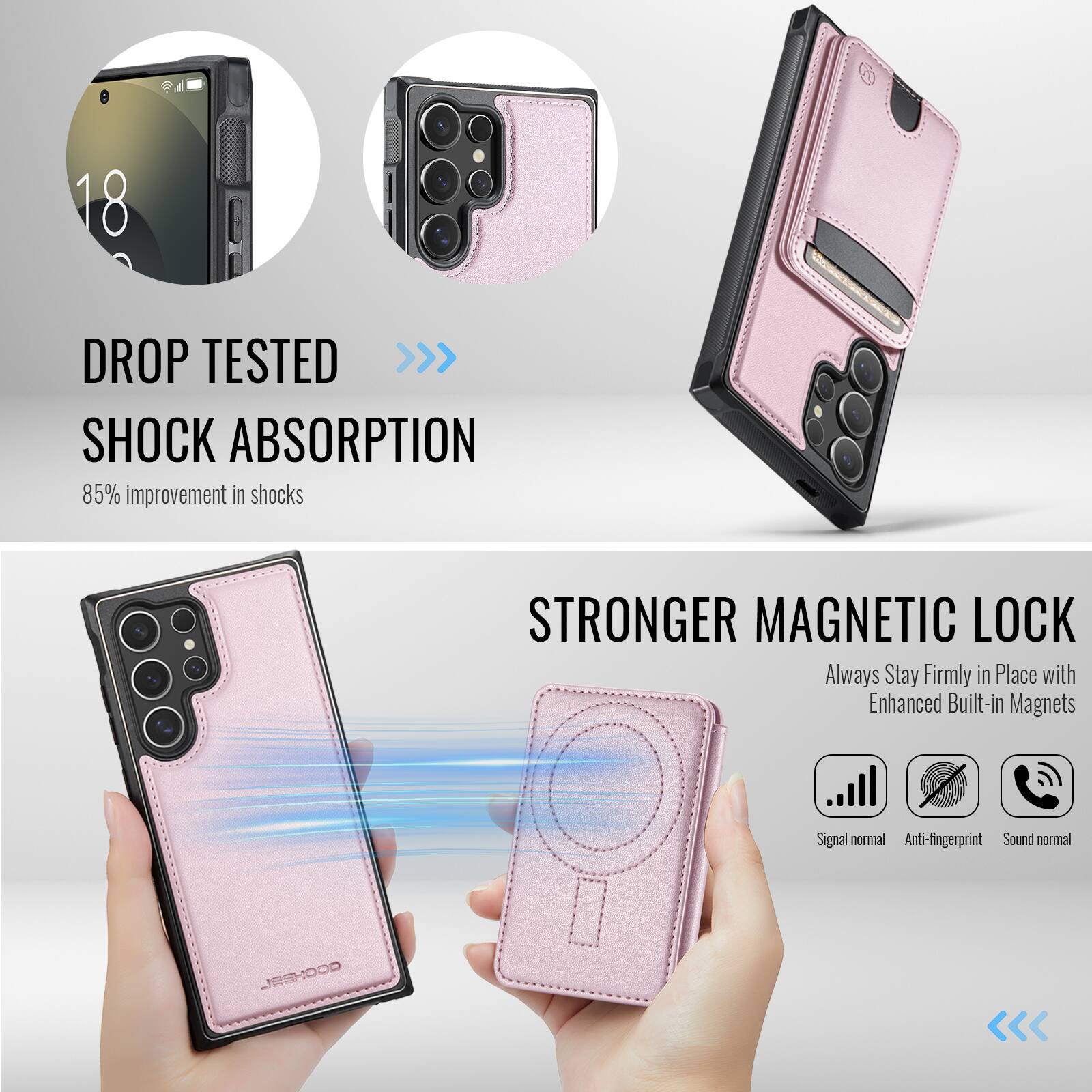Dteck Magnetic Case For Samsung Galaxy S26 Ultra Detachable Wallet Card ...