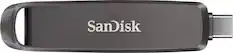 Front. SANDISK - Extreme PRO 1TB Dual Drive High-Performance USB Type-A and USB Type-C Flash Drive - black.
