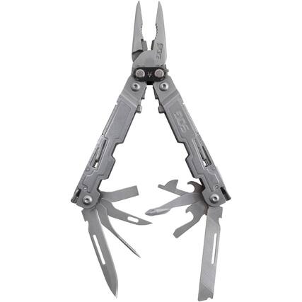 Front. SOG - SOG Poweraccess EDC Multi-Tool - Stone Wash - Stone Wash.