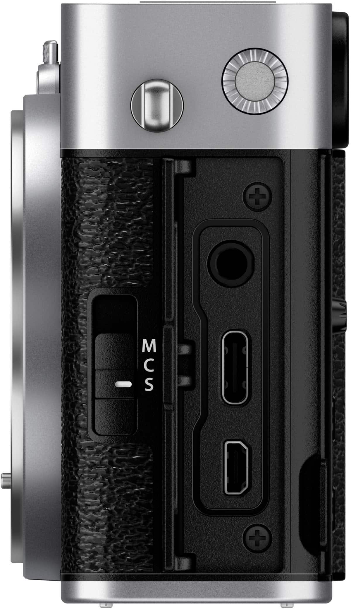 Alt View 2. Fujifilm - X-E5 Mirrorless Camera Body - Silver.