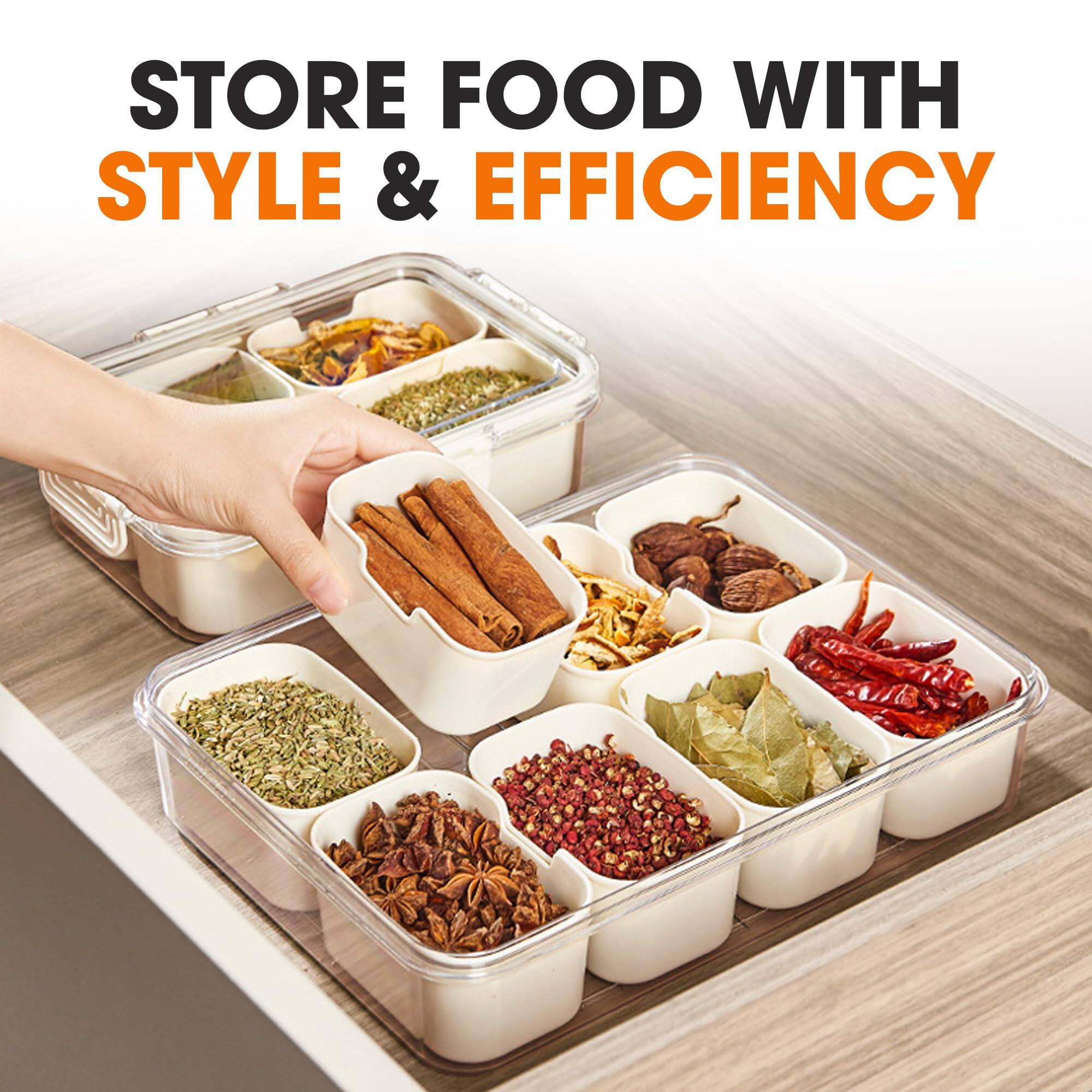STORE FOOD WITH STYLE & EFFICIENCY