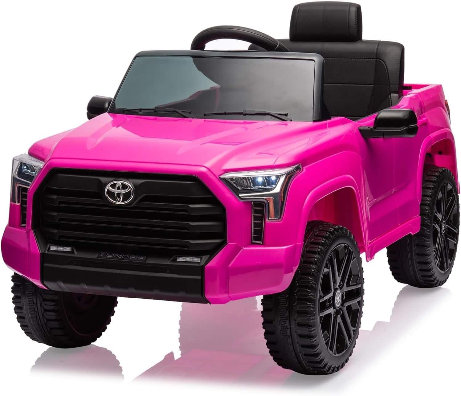 Homhougo - Licensed Toyota Tundra 12V Ride-On Truck，Electric Car with Remote Control, Battery Powered Electric Vehicle, 4-Wheel