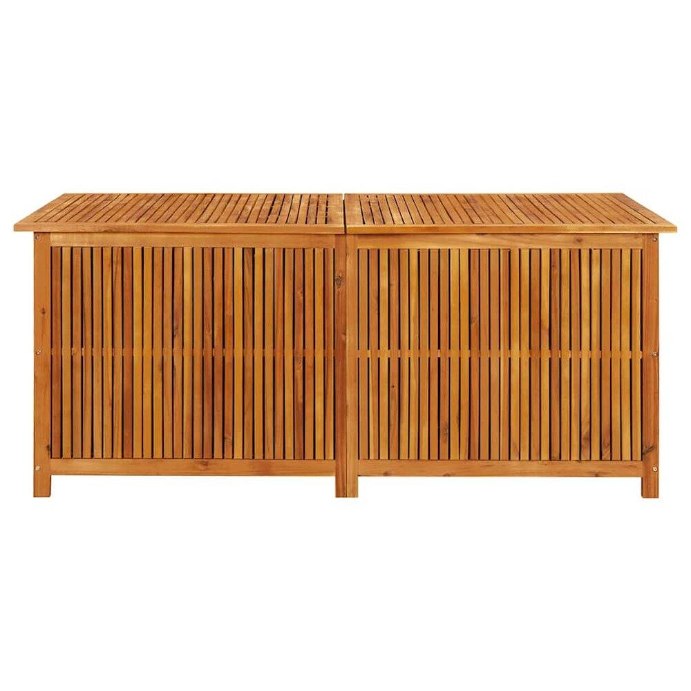 Alt View 1. vidaXL - Storage Box Solid Acacia wood - Brown.