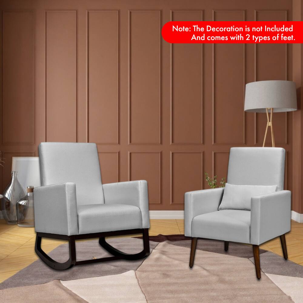 Note: The Decoration is not Included. And comes with 2 types of feet.