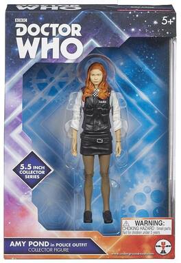 Seven20 - Doctor Who 5.5" Action Figure: Amy Pond (Police Outfit) - Blue