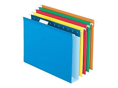 Alt View 3. Pendaflex - Box Bottom Hanging File Folders, Letter Size, 25/Box - Assorted Colors.