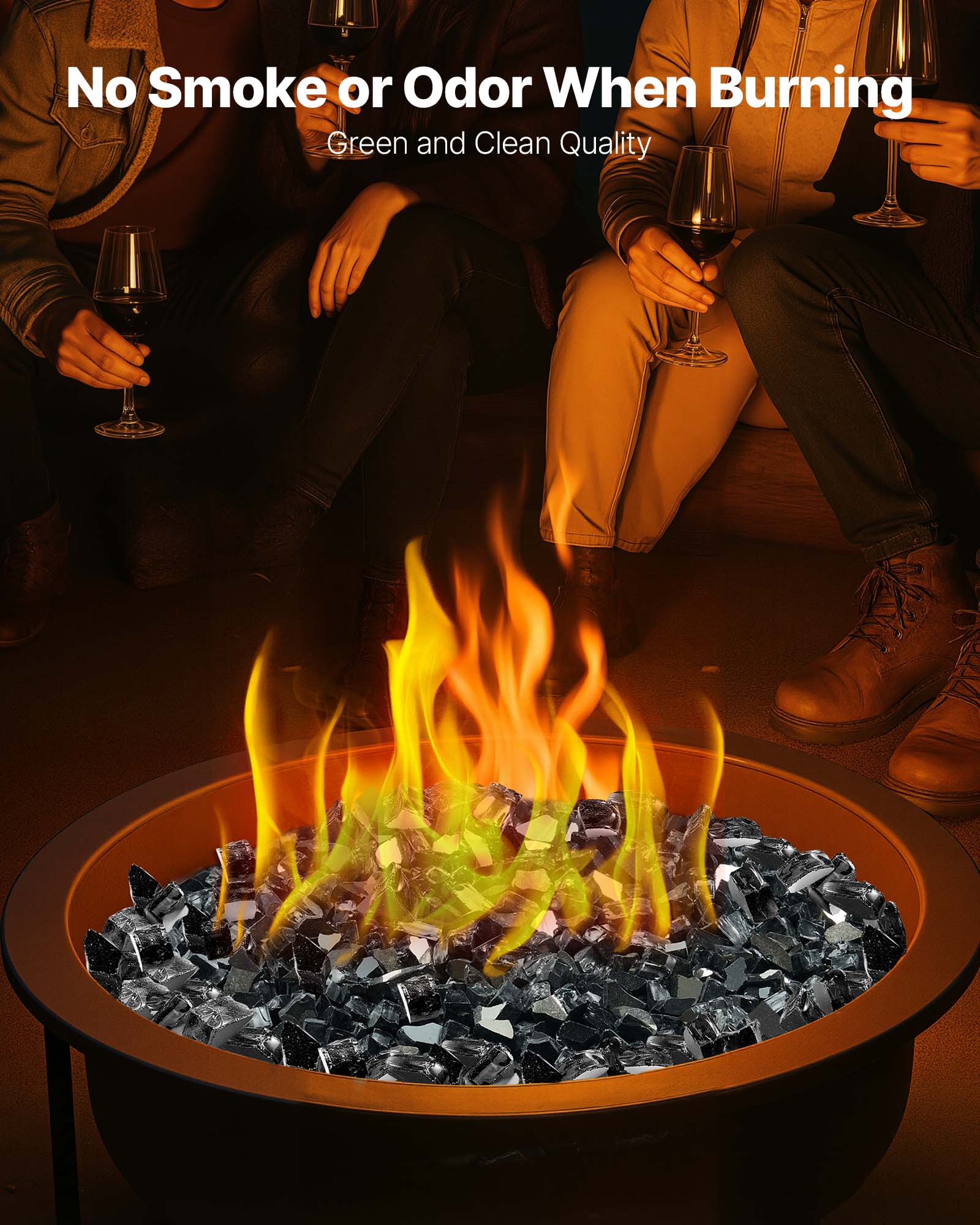 No Smoke or Odor When Burning  
Green and Clean Quality