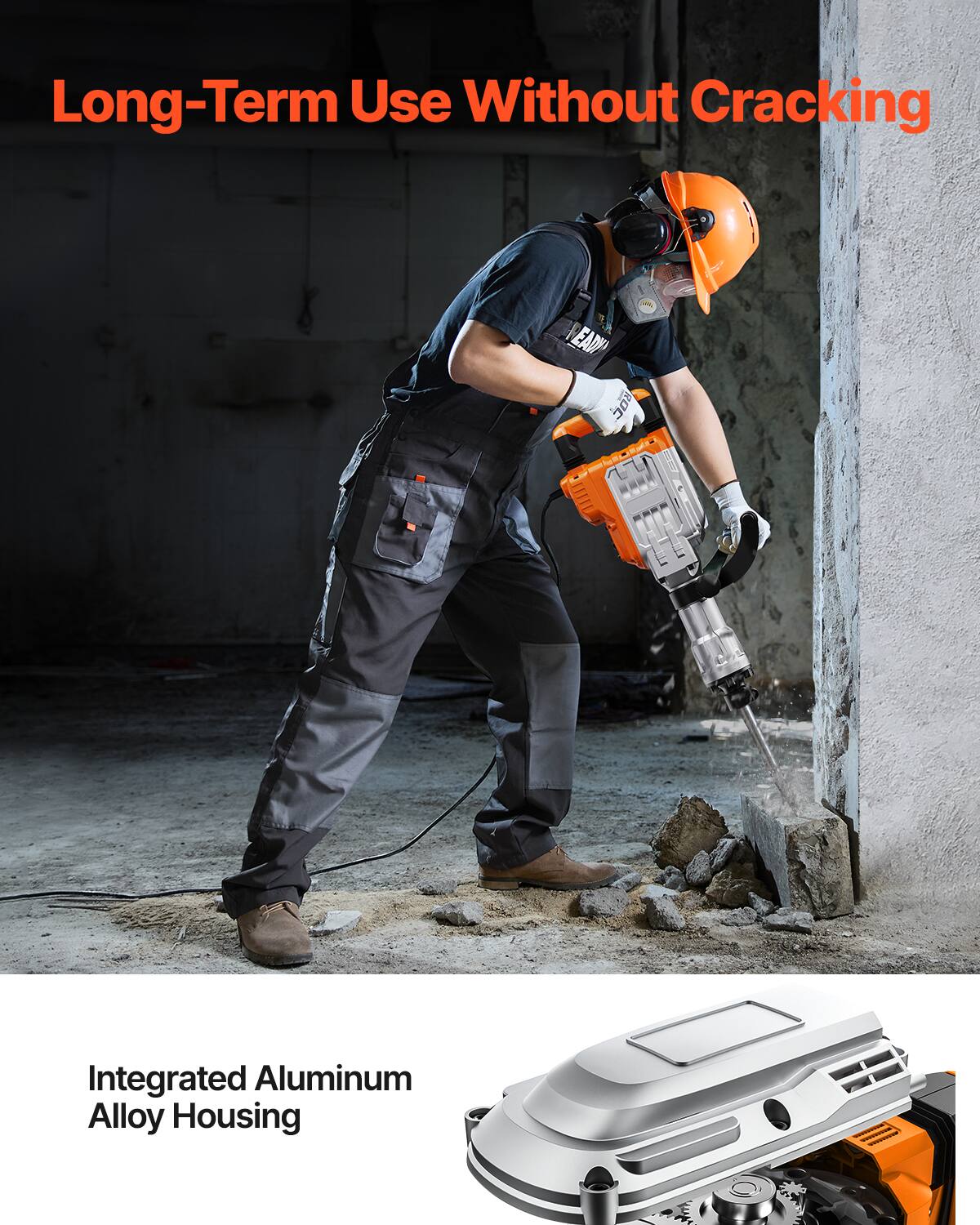 Long-Term Use Without Cracking

READY 50%  
Integrated Aluminum Alloy Housing