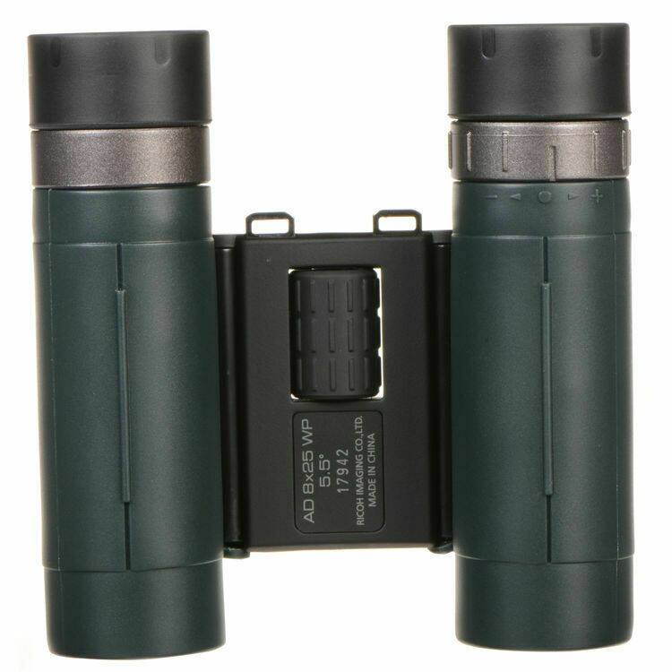 PENTAX AD 8x25mm WP Binoculars with Binocular Harness and Lens Cleaning ...