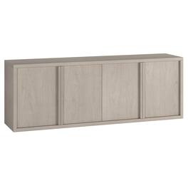 Hudson&Canal - Savin Rectangular TV Stand for TV's up to 75" - Alder White
