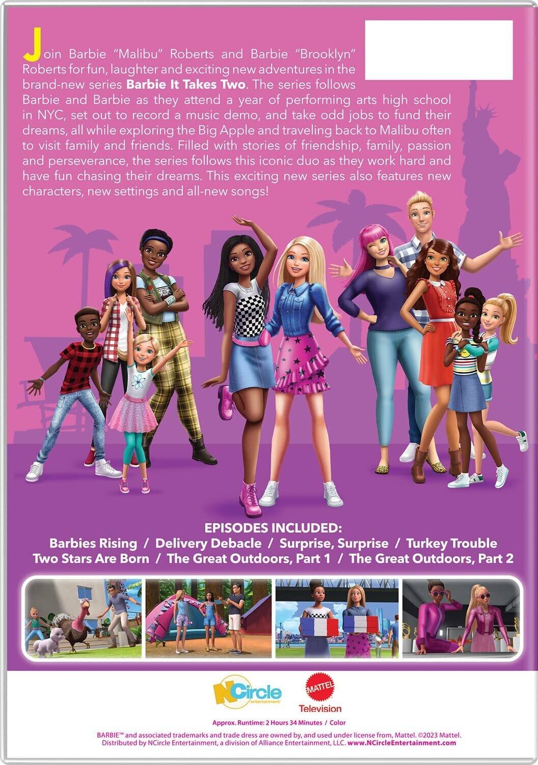 Alt View 1. Barbie: It Takes Two - Stars Are Born   - DVD.