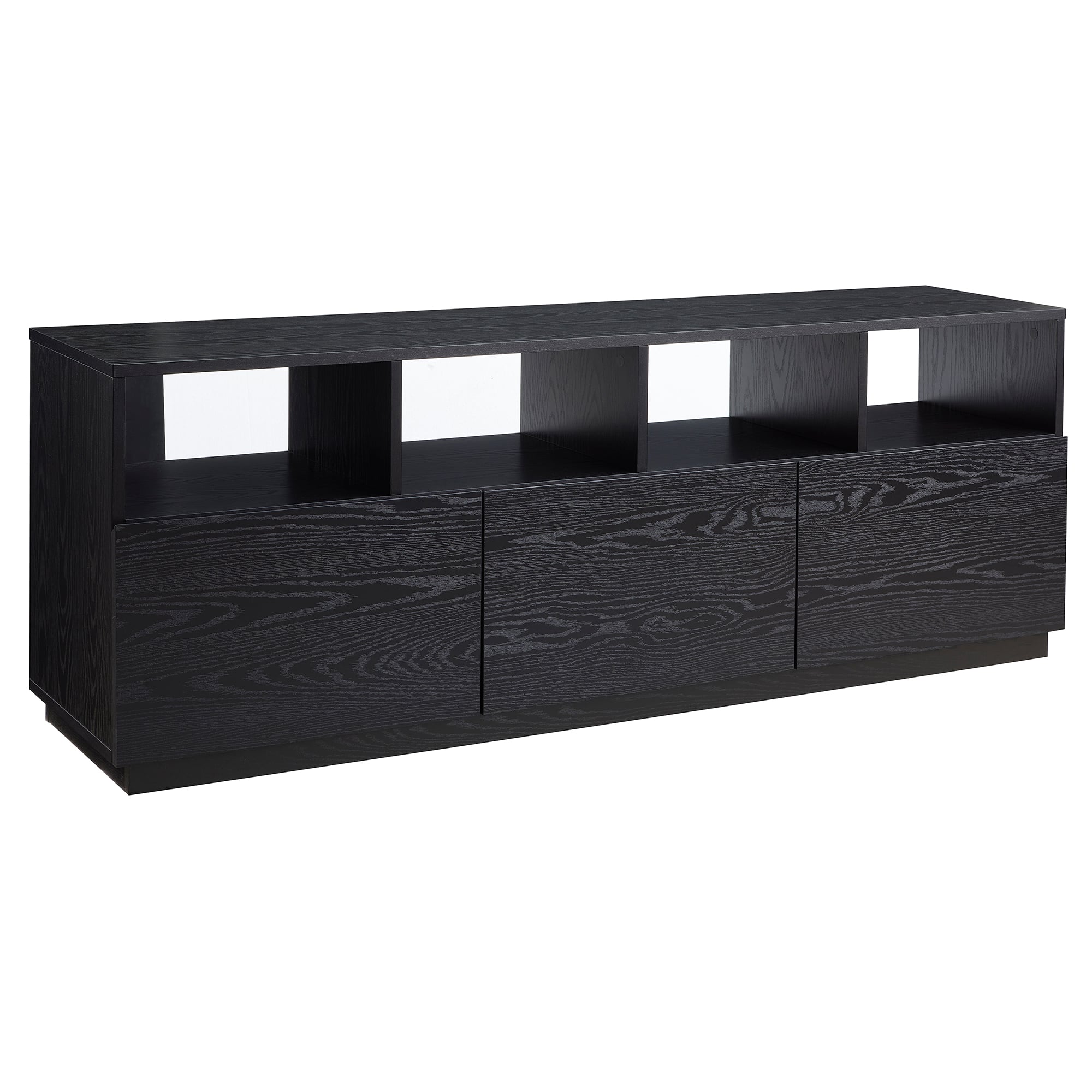 Angle. Camden&Wells - Cumberland TV Stand for Most TV's up to 75" - Black Grain.