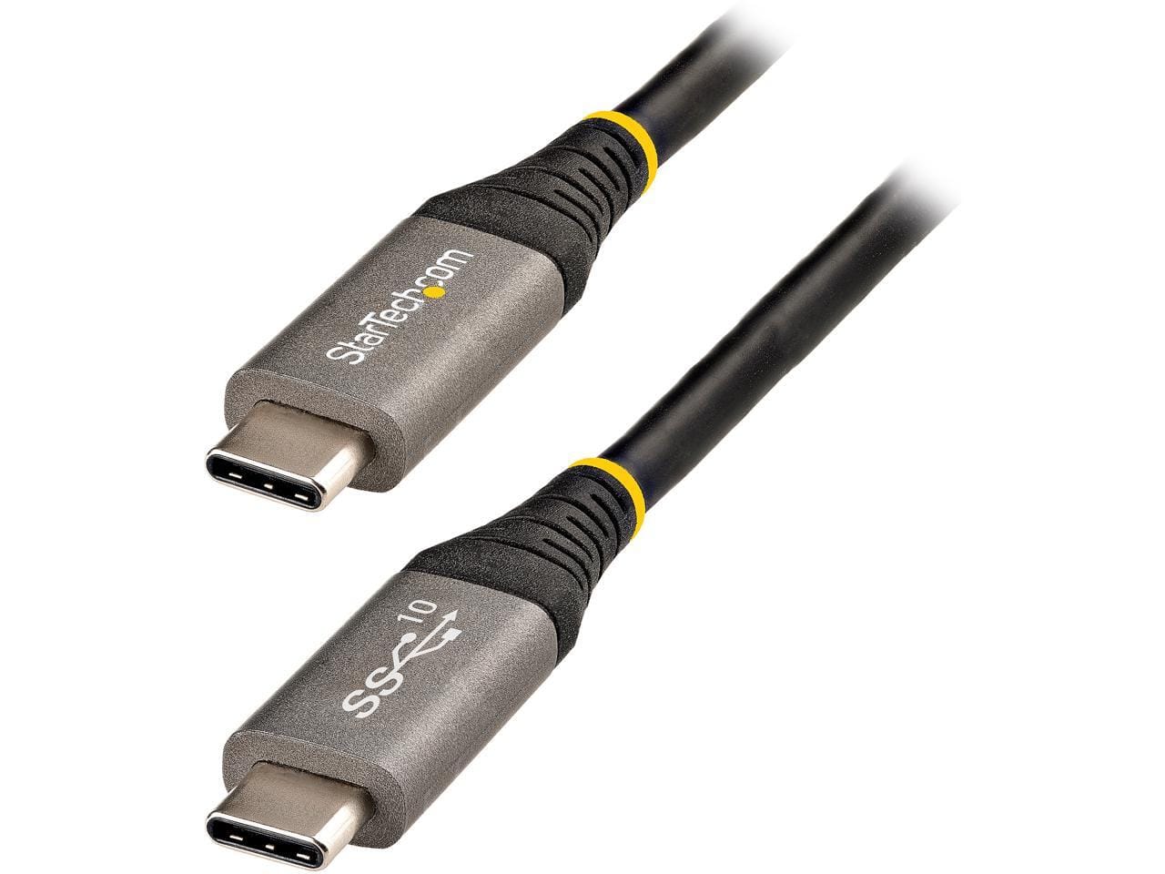 StarTech.com - 3ft USB-C Cable 10Gbps, USB-IF Certified, 100W PD, DP Alt Mode, Thunderbolt 3 Compatible