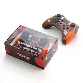 Dobe - TY-3839 Multi-Platform PC Wireless Gaming Controller, Compatible with Switch, PS3, Android, Windows and Smart TV - Orange