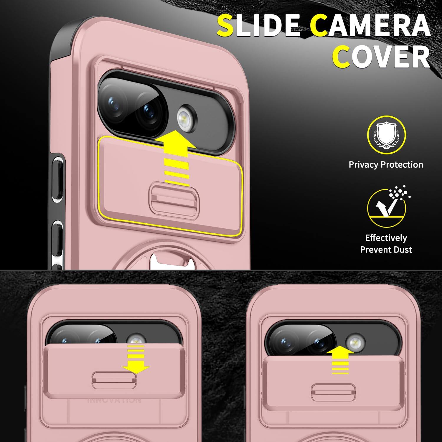 SLIDE CAMERA COVER

Privacy Protection

Effectively Prevent Dust

INNOVATION