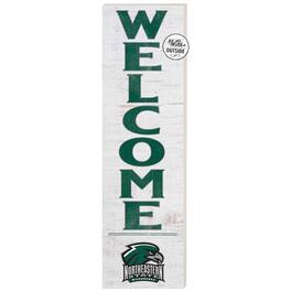 Jardine - Northeastern State Riverhawks 10'' x 35'' Indoor/Outdoor Welcome Sign - White
