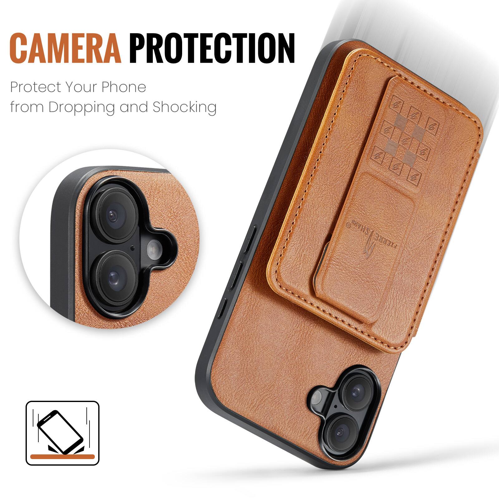 CAMERA PROTECTION  
Protect Your Phone from Dropping and Shocking