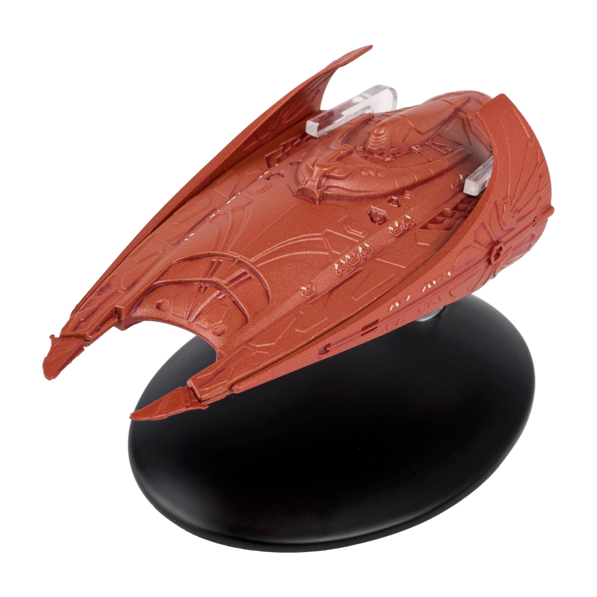 Alt View 10. Eaglemoss - Eaglemoss Star Trek Ship Replica | Vulcan Vahklas - Red.