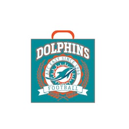 Pegasus - Miami Dolphins 14" Crest Logo Stadium Cushion - Multicolor