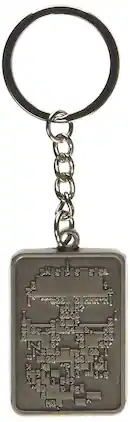Ubisoft - Watch Dogs Skull Metal Keychain - Silver
