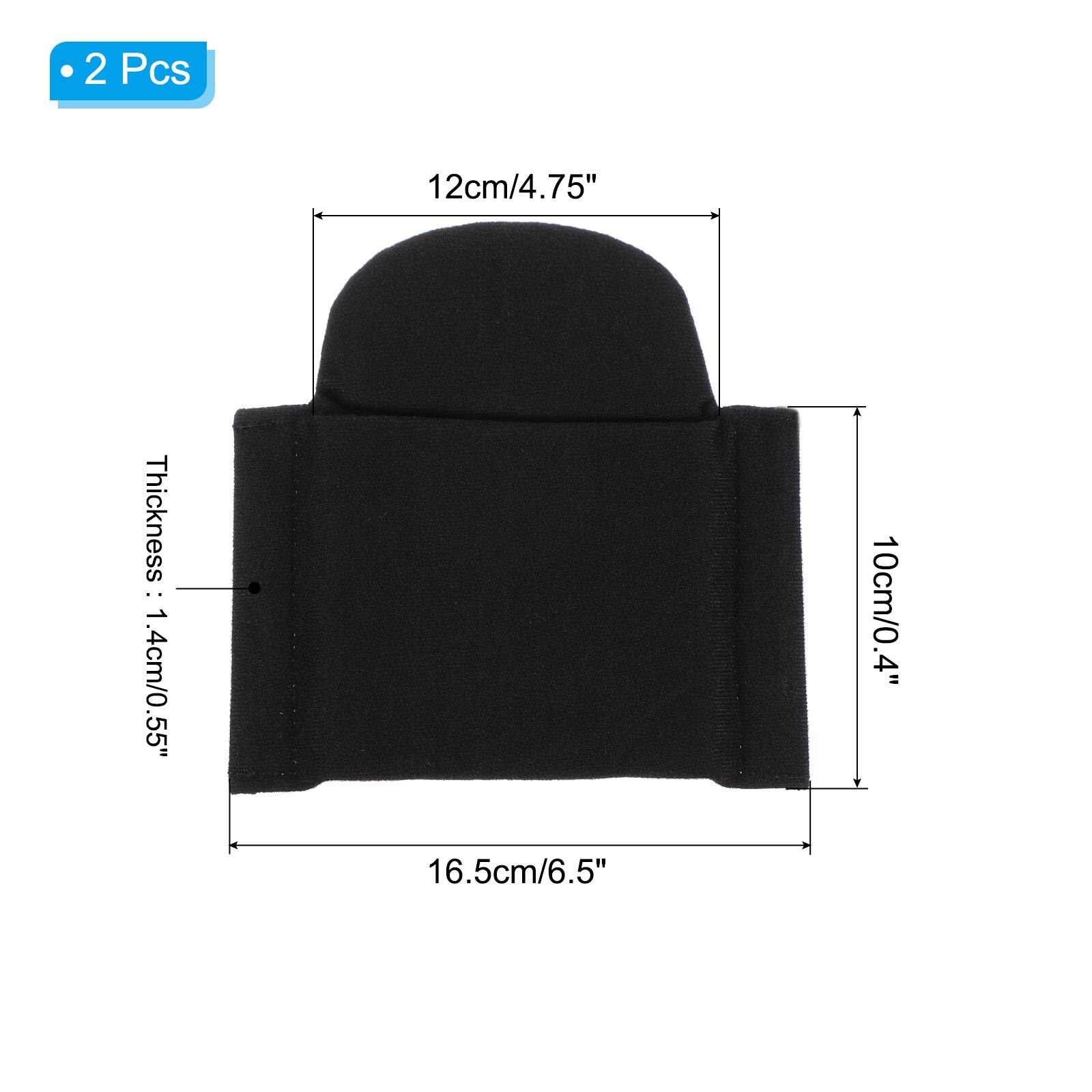 2 Pcs  
12cm/4.75"  
Thickness: 1.4cm/0.55"  
10cm/4"  
16.5cm/6.5"