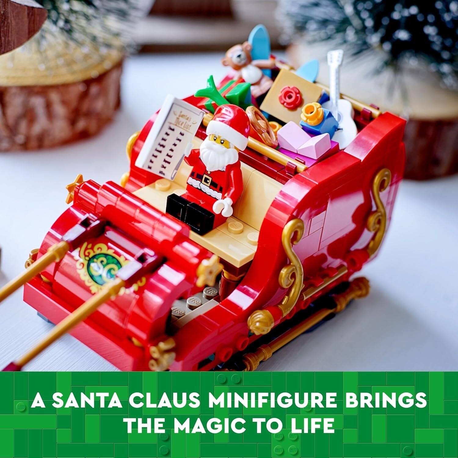 A Santa Claus Minifigure Brings the Magic to Life