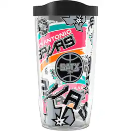 Tervis - San Antonio Spurs 16oz. Allover Classic Tumbler - Multicolor