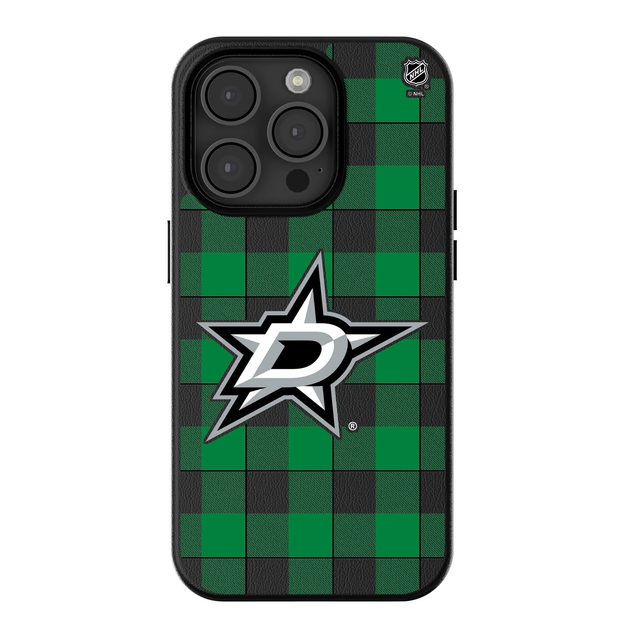 Keyscaper - NHL - Dallas Stars Plaid iPhone Magnetic Bump Case - 15 Plus - Black price history on PriceWatchPro