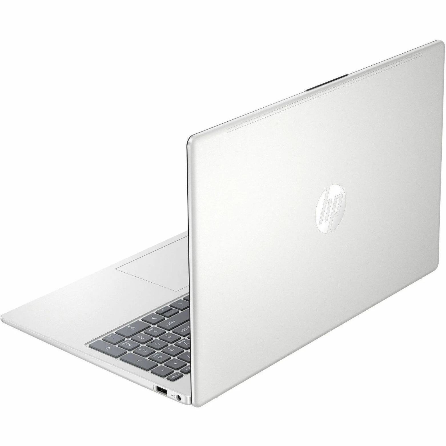 Alt View 3. HP - 15-fd0000 15.6" Intel Core i5-1334U 1.3 GHz up to 4.6 GHz 8GB 256GB SSD Windows 11 Home Laptop - Silver.