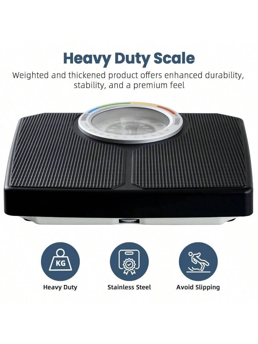Heavy Duty Scale  
Weighted and thickened product offers enhanced durability, stability, and a premium feel  

- Heavy Duty  
- Stainless Steel  
- Avoid Slipping  

C 21.203 KG