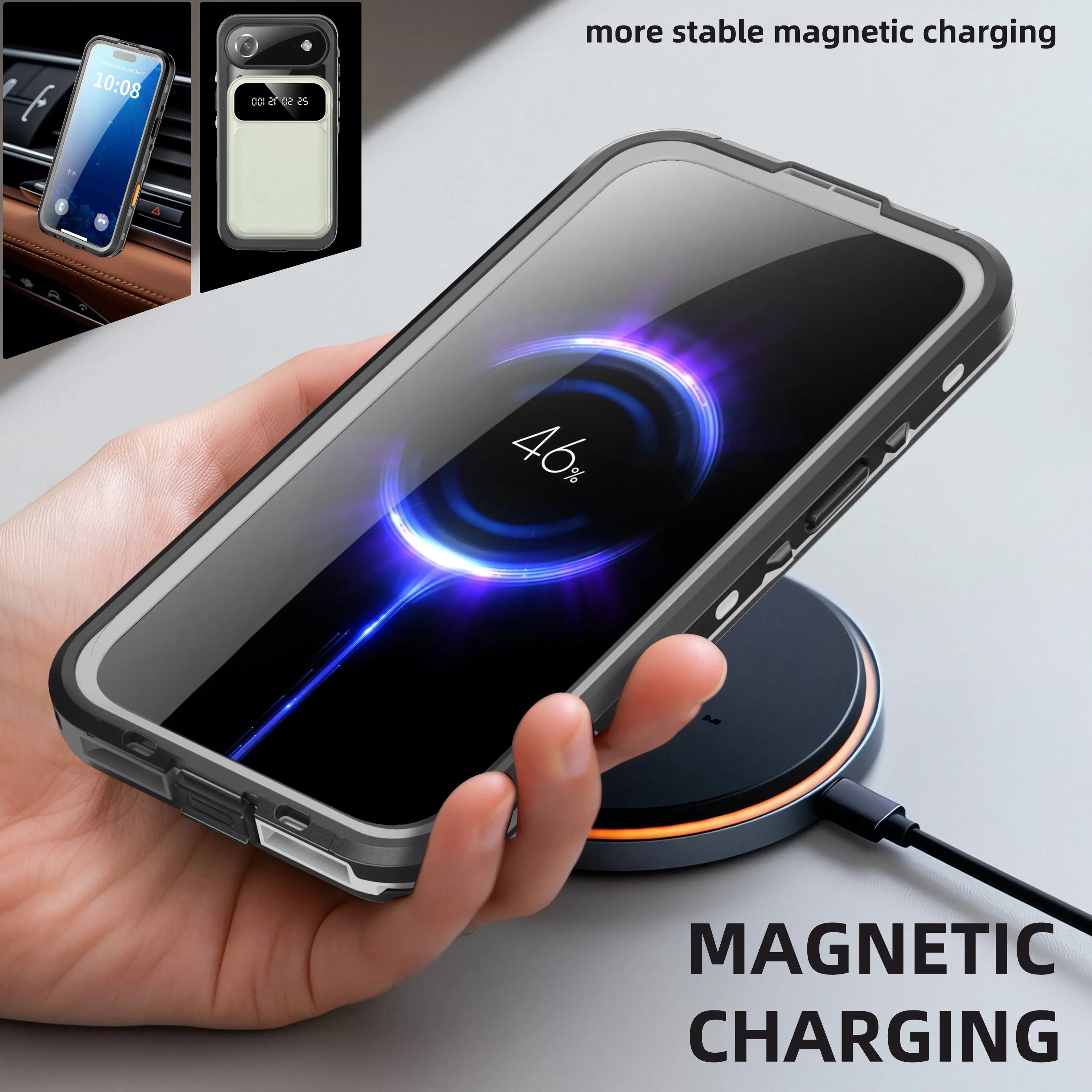 10:08 2550-5100 more stable magnetic charging 1 46% N MAGNETIC CHARGING
